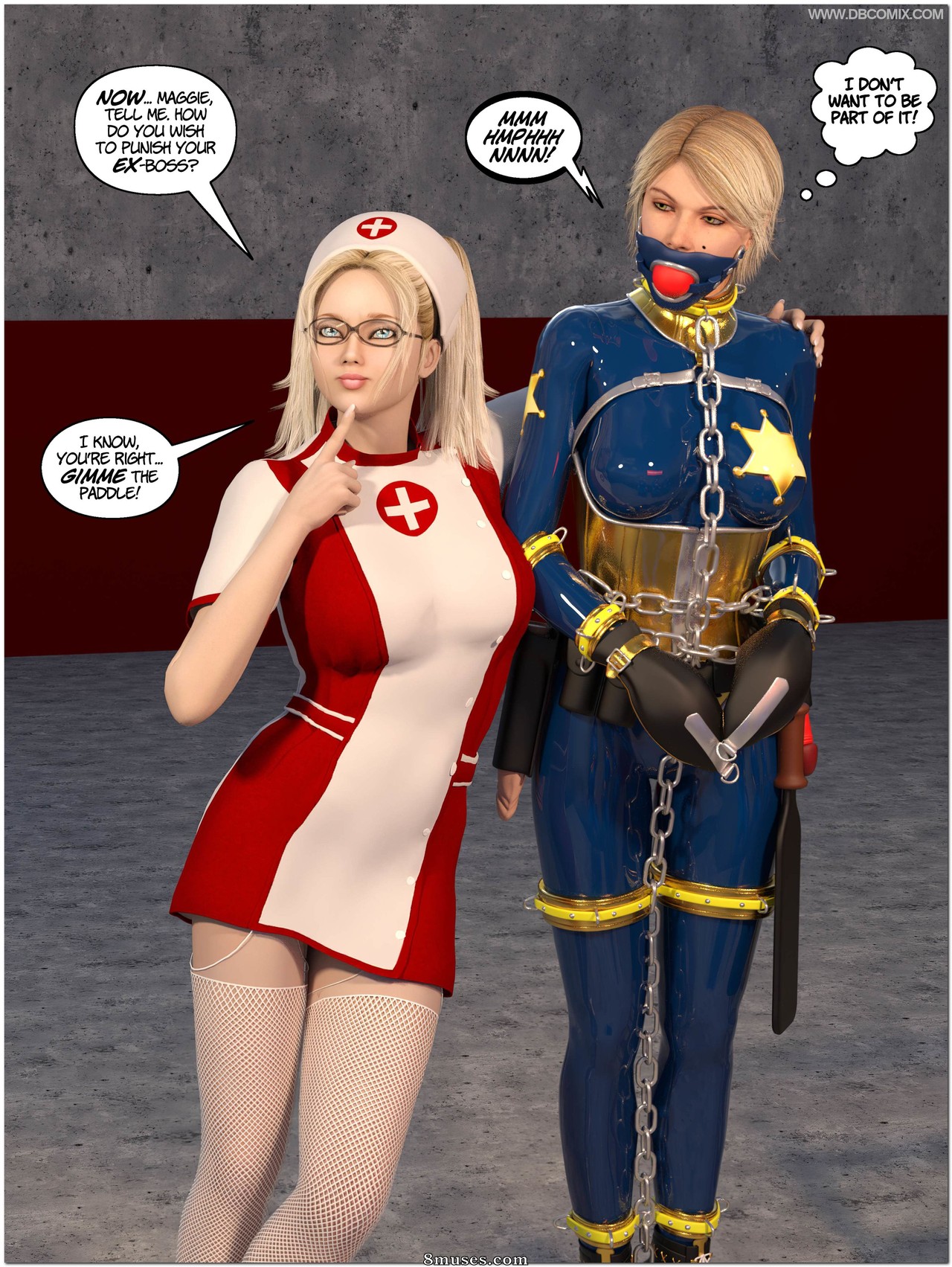 New Arkham For Superheroines - Issue 11 - Harleys Last Trick - Page 28