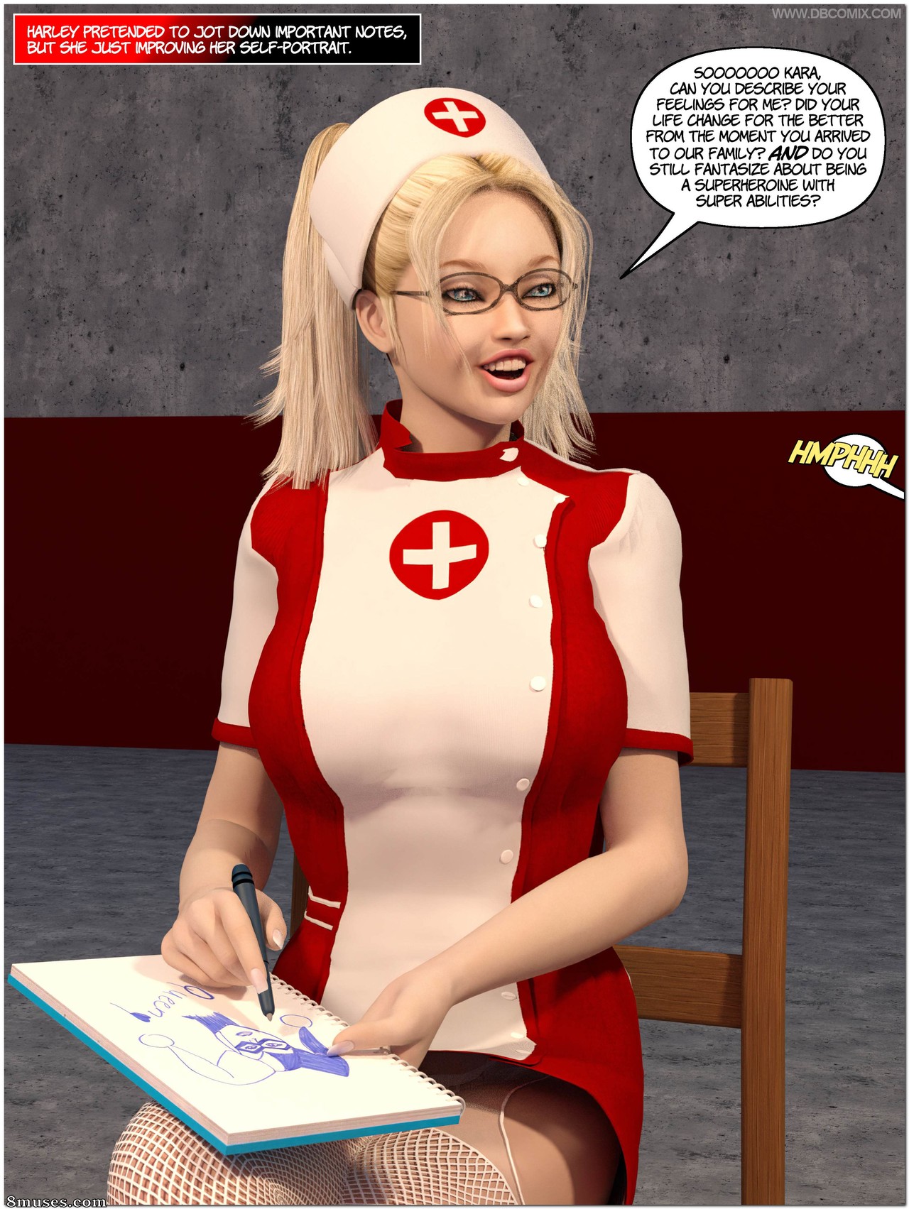 New Arkham For Superheroines - Issue 11 - Harleys Last Trick - Page 7