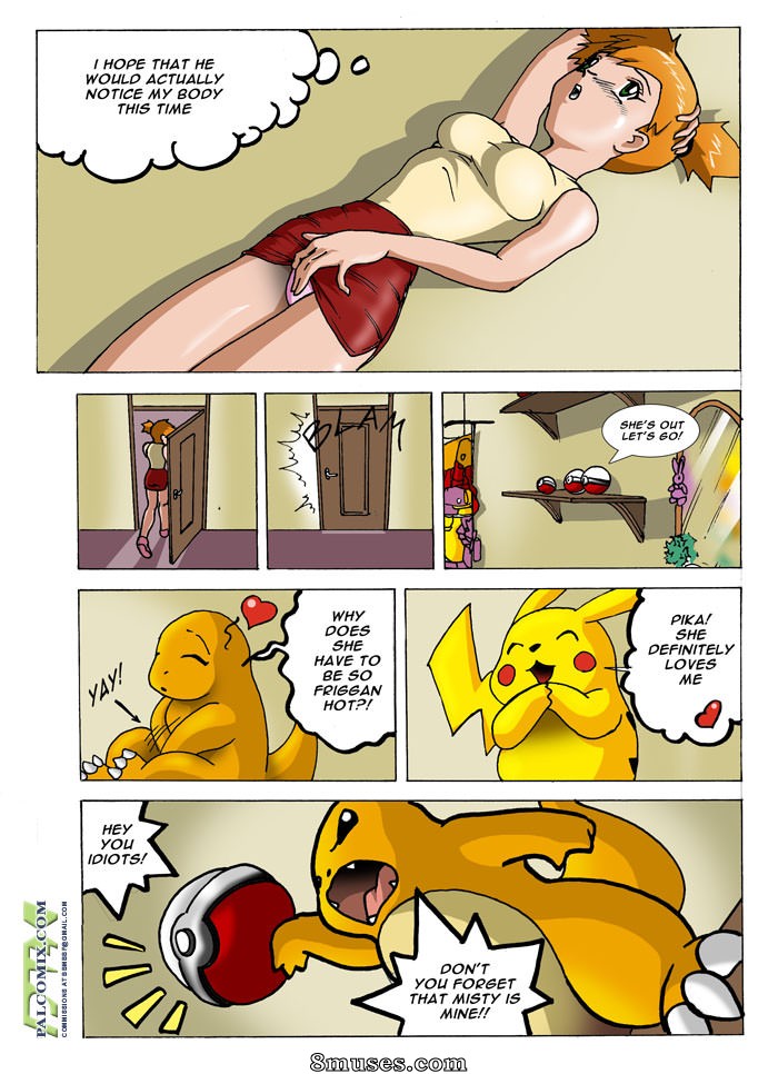 PalComix Comics - Pokeporn - Quarto de Misty - Página 8