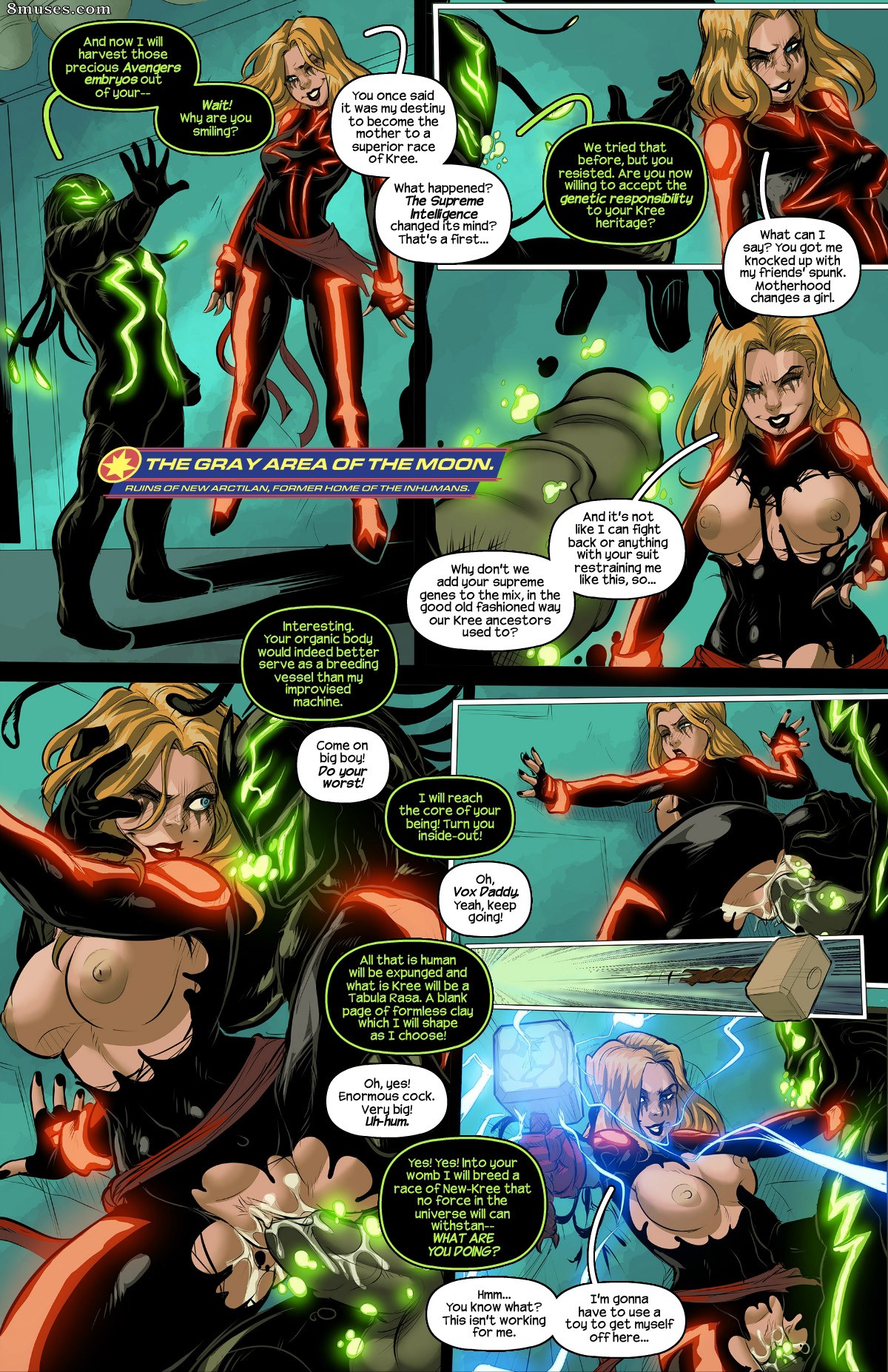 Tracy Scops Comics - The Lust Avenger - Page 9