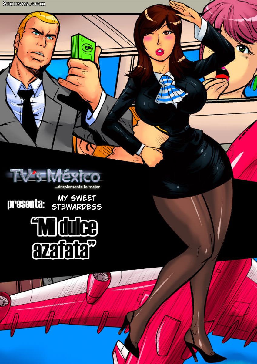 Travestis Mexico Comics - Mi Dulce Azafata - Page 1