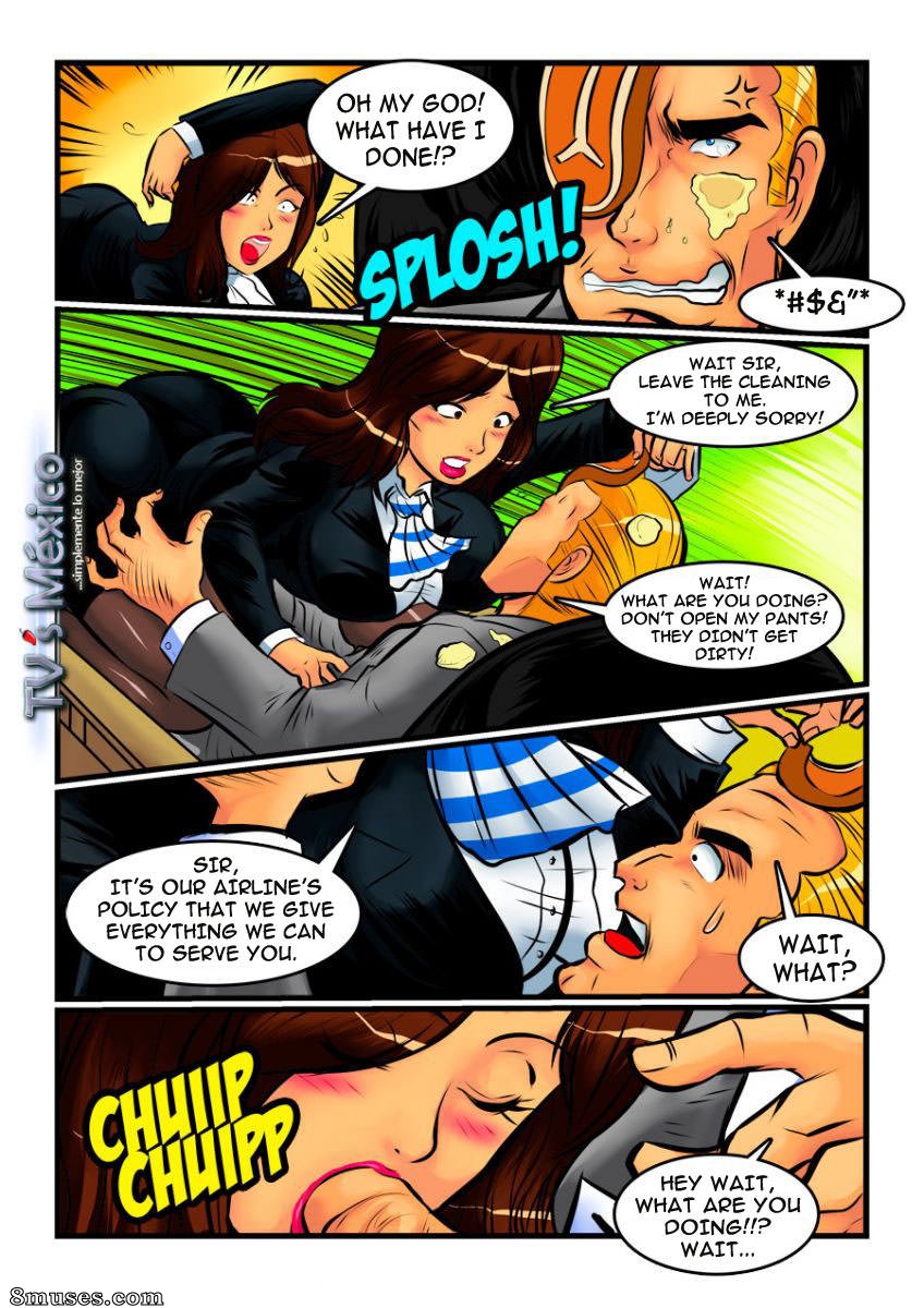 Travestis Mexico Comics - Mi Dulce Azafata - Page 5