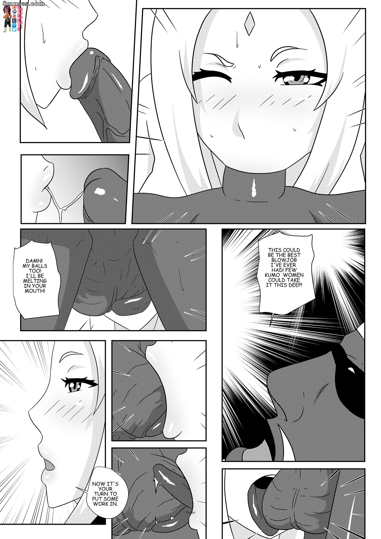 Studio Oppai Comics - Ordenhando o chocolate - Página 9