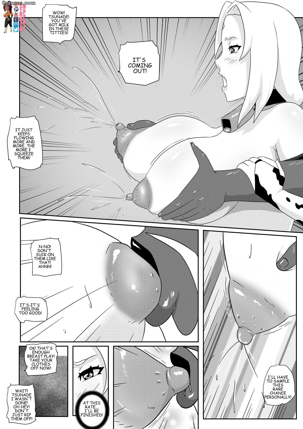 Studio Oppai Comics - Ordenhando o chocolate - Página 6