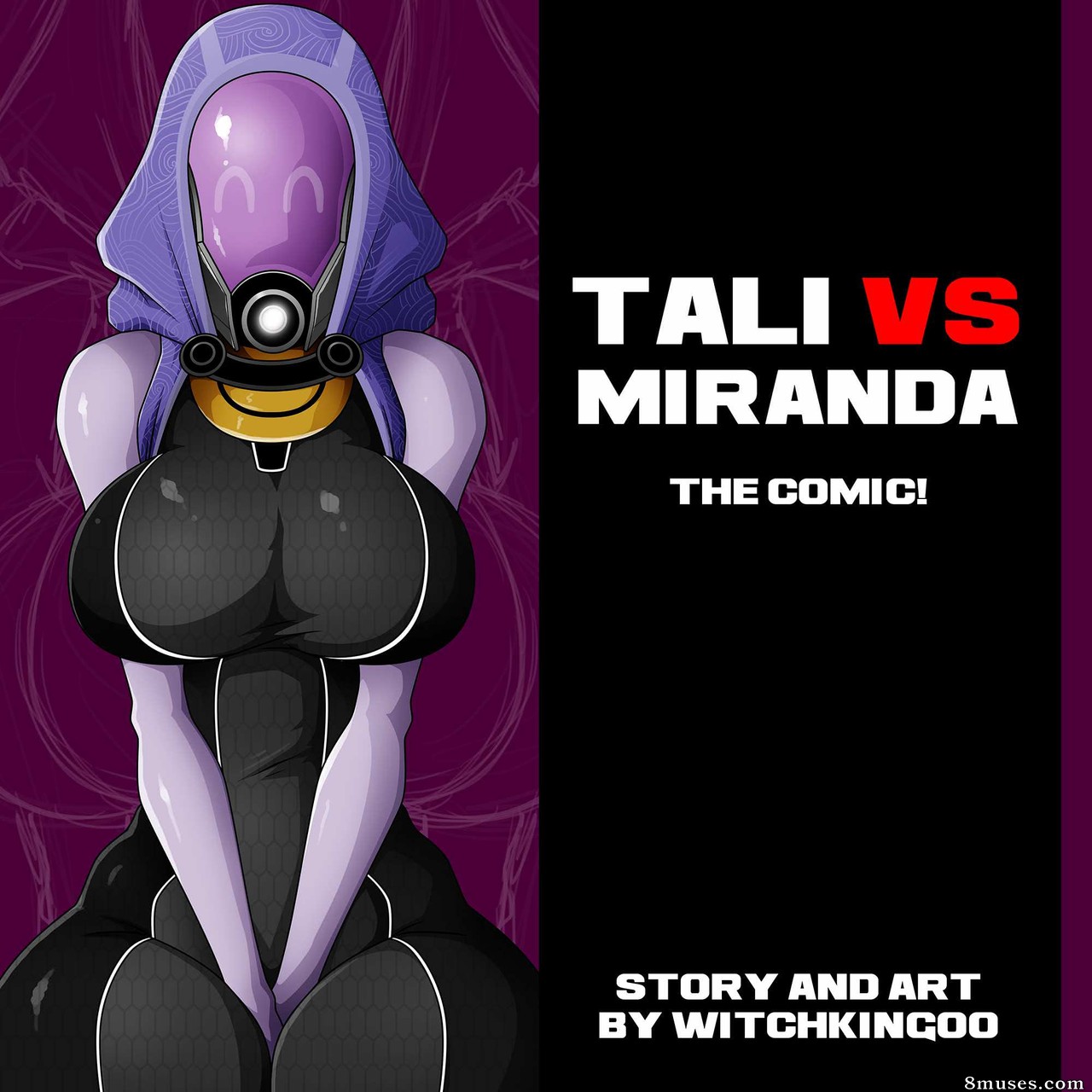 Witchking00 Comics - Mass Effect - Tali vs Miranda - Página 1