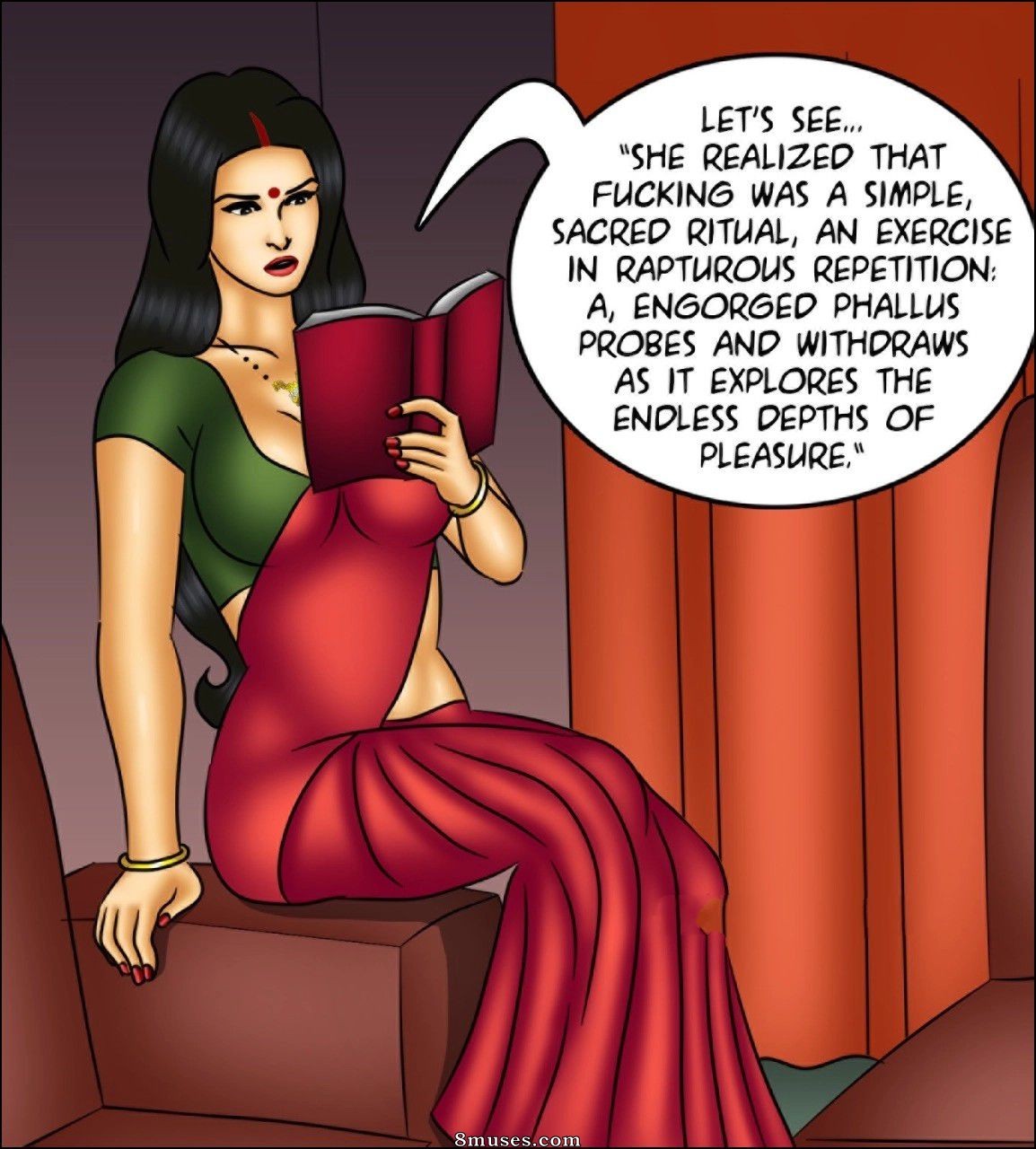 Kirtu.com Comics - Savita Bhabhi - Episode 140 - Sticky Pages - Page 62