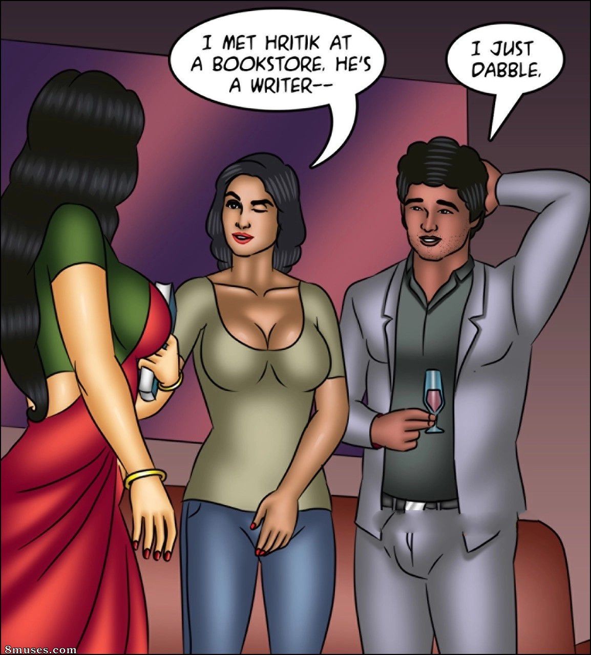 Kirtu.com Comics - Savita Bhabhi - Episode 140 - Sticky Pages - Page 42