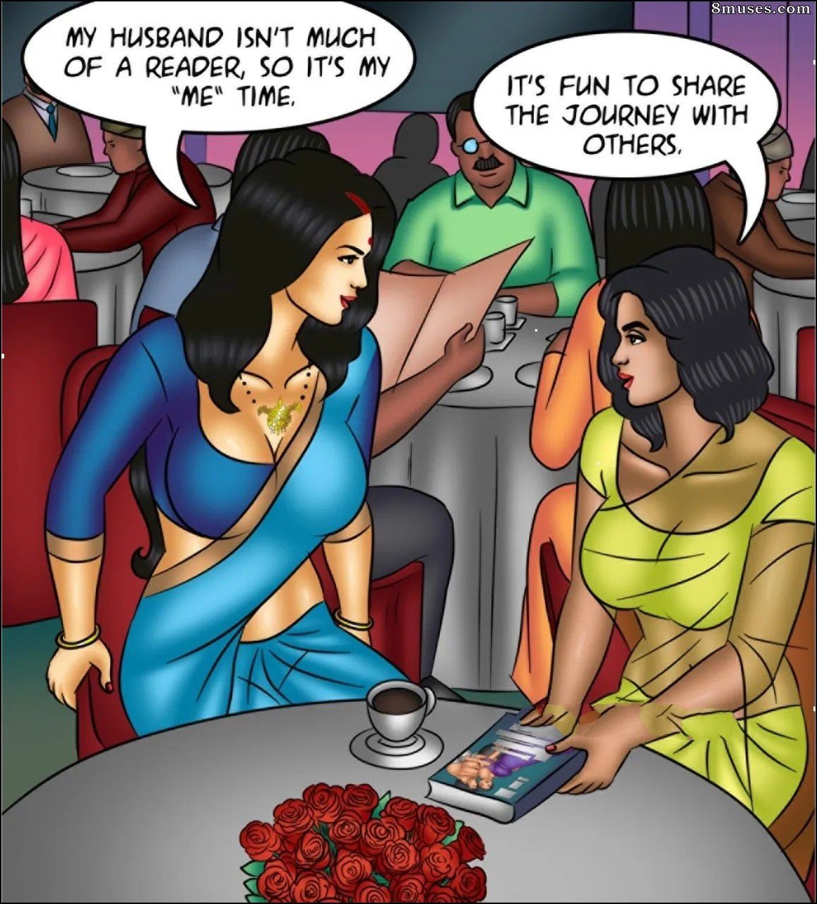 Kirtu.com Comics - Savita Bhabhi - Episode 140 - Sticky Pages - Page 9