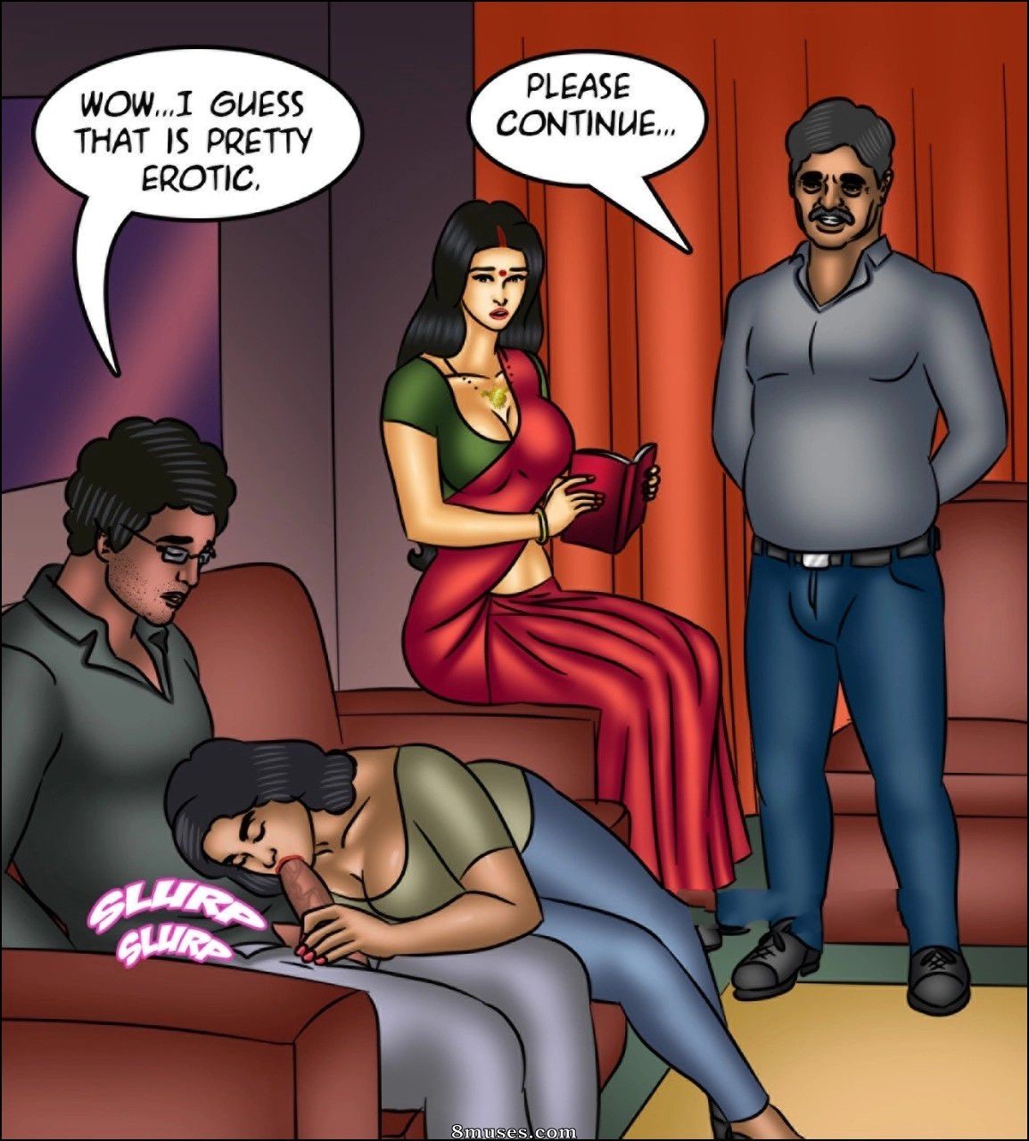 Kirtu.com Comics - Savita Bhabhi - Episode 140 - Sticky Pages - Page 63