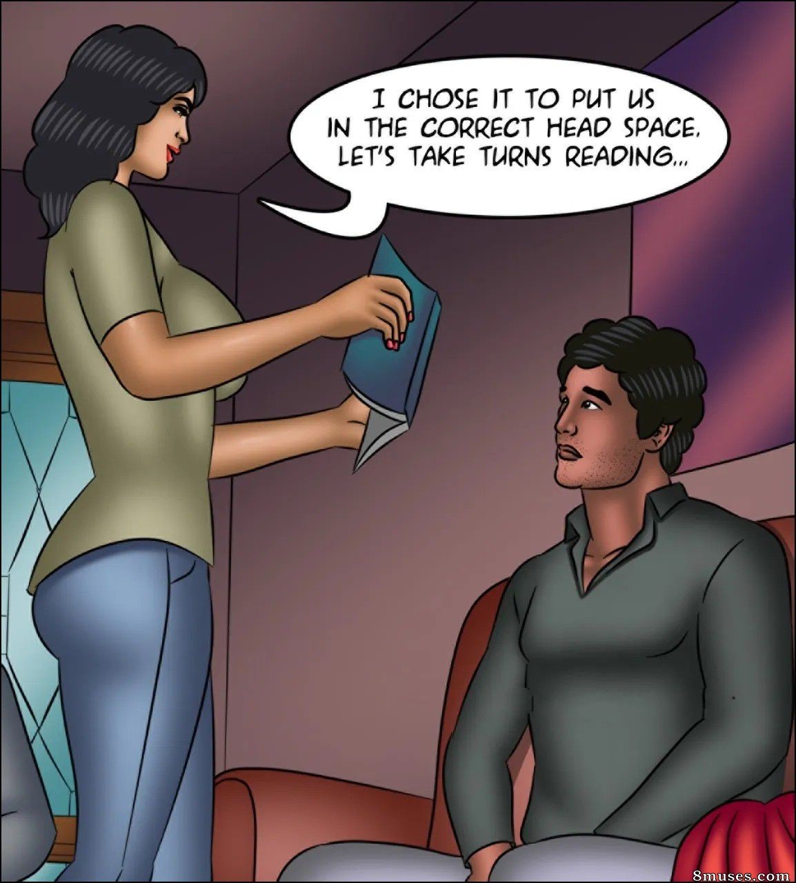 Kirtu.com Comics - Savita Bhabhi - Episode 140 - Sticky Pages - Page 53