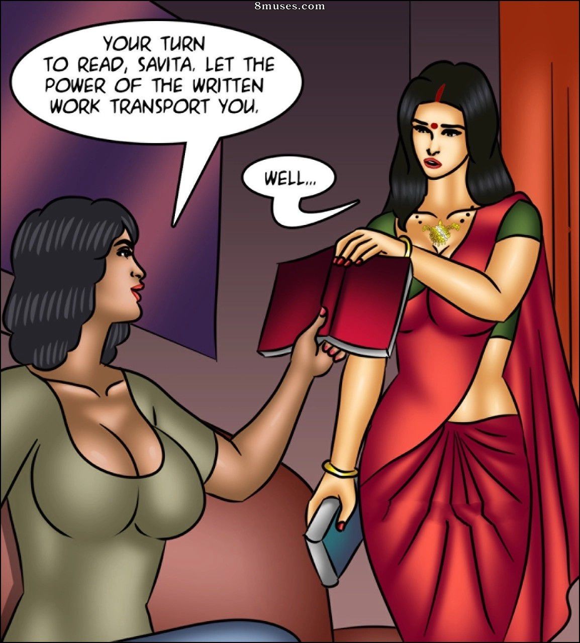 Kirtu.com Comics - Savita Bhabhi - Episode 140 - Sticky Pages - Page 61