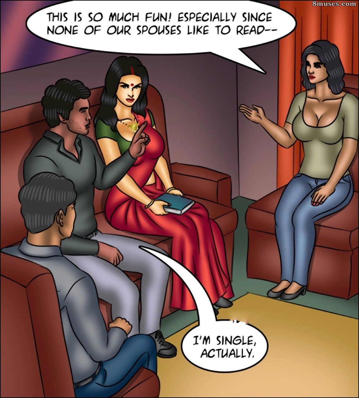 Kirtu.com Comics - Savita Bhabhi - Episode 140 - Sticky Pages - Page 45