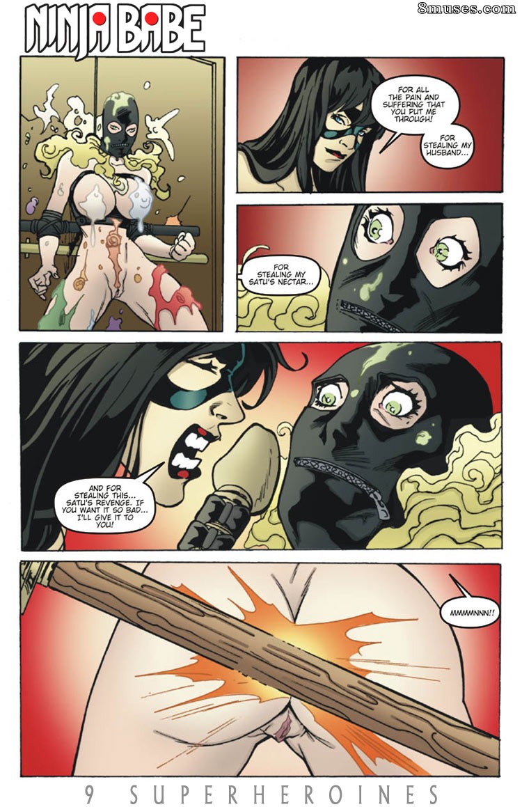 9 Superheroines Comics - Garota ninja - Página 47