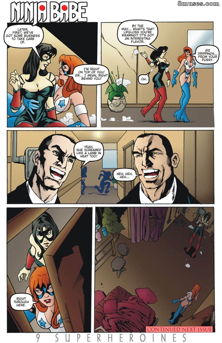 9 Superheroines Comics - Chica ninja - Página 42