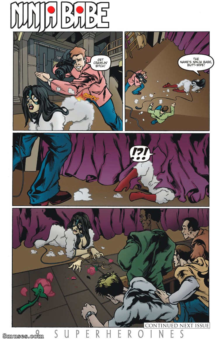 9 Superheroines Comics - Garota ninja - Página 30