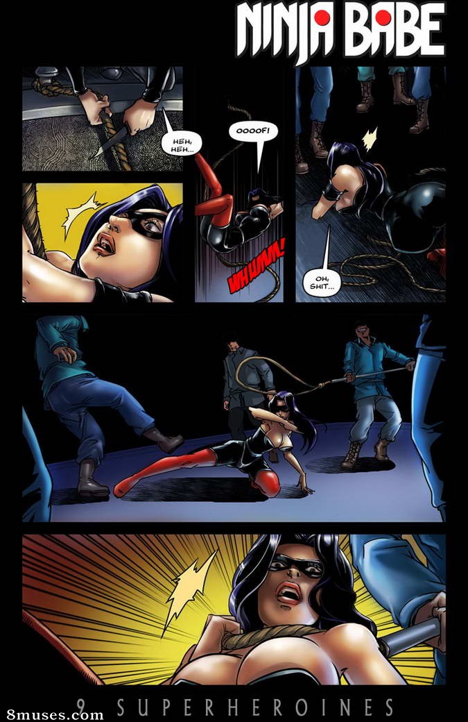 9 Superheroines Comics - Garota ninja - Página 3