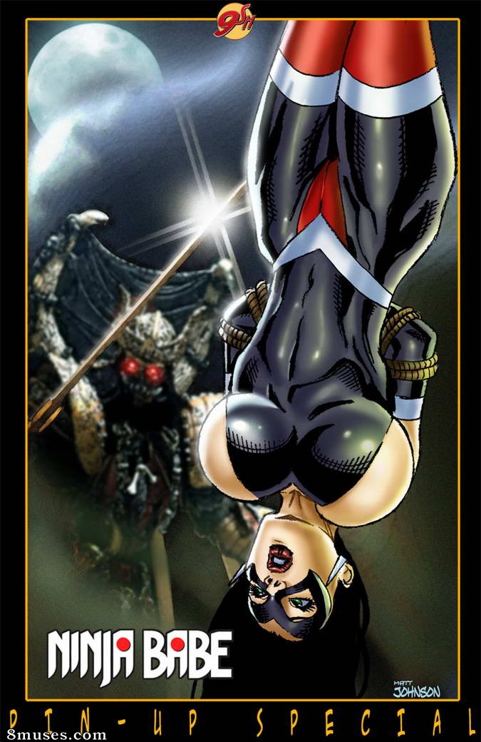 9 Superheroines Comics - Chica ninja - Página 12