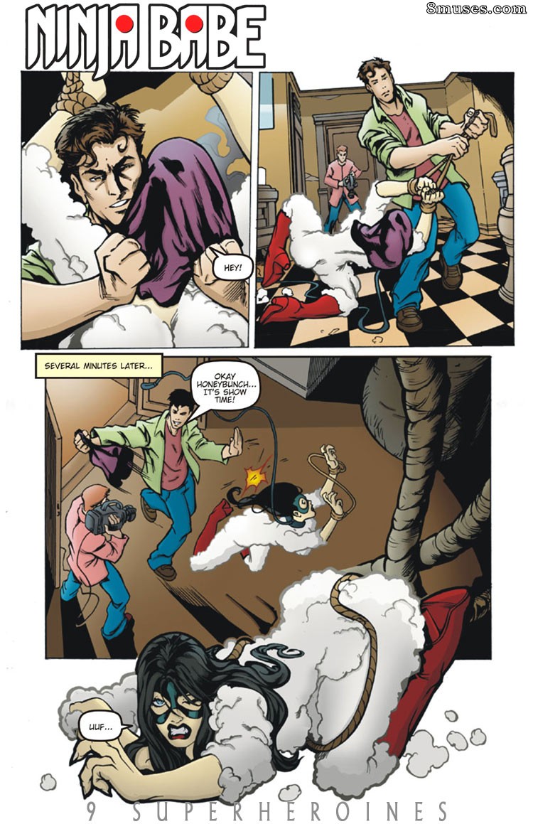 9 Superheroines Comics - Garota ninja - Página 29