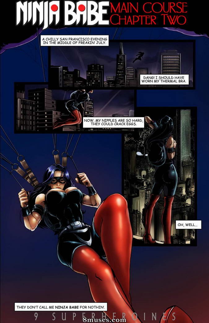 9 Superheroines Comics - Garota ninja - Página 5