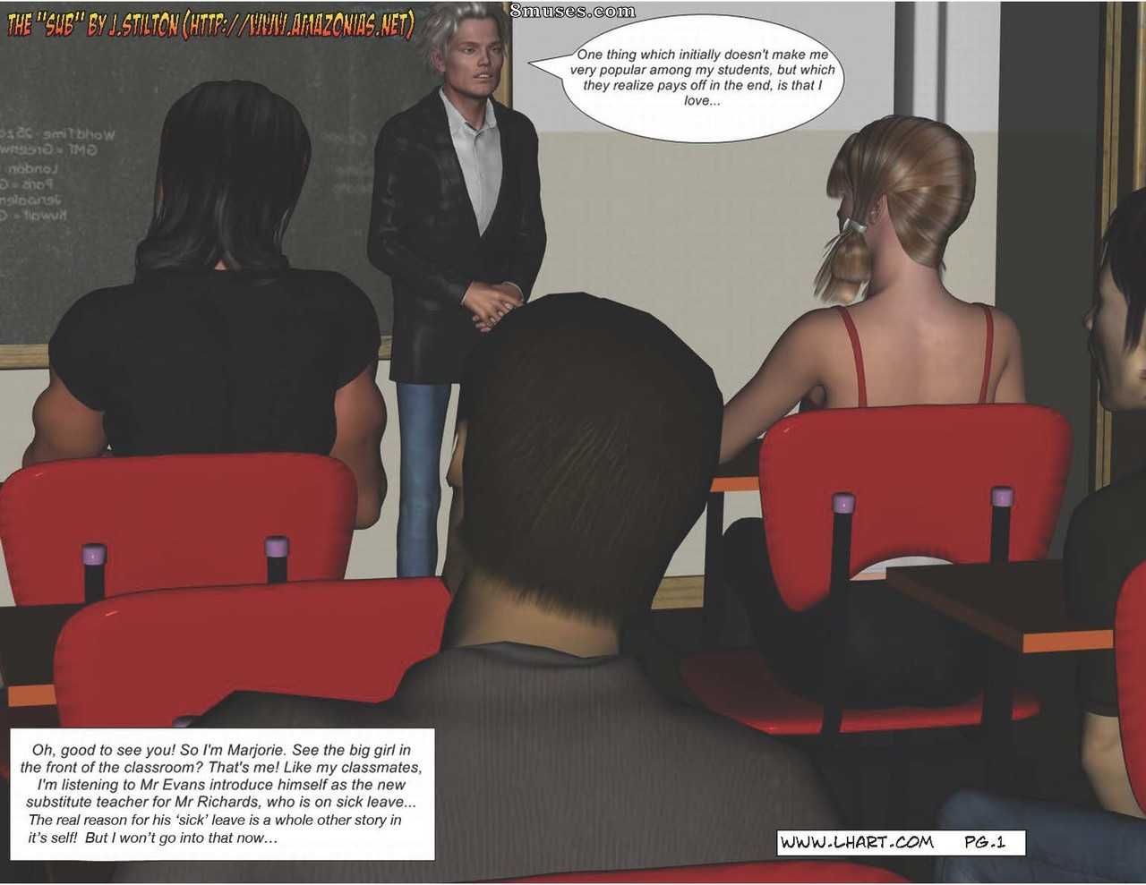 Marjoerie - Issue 1 - Page 1
