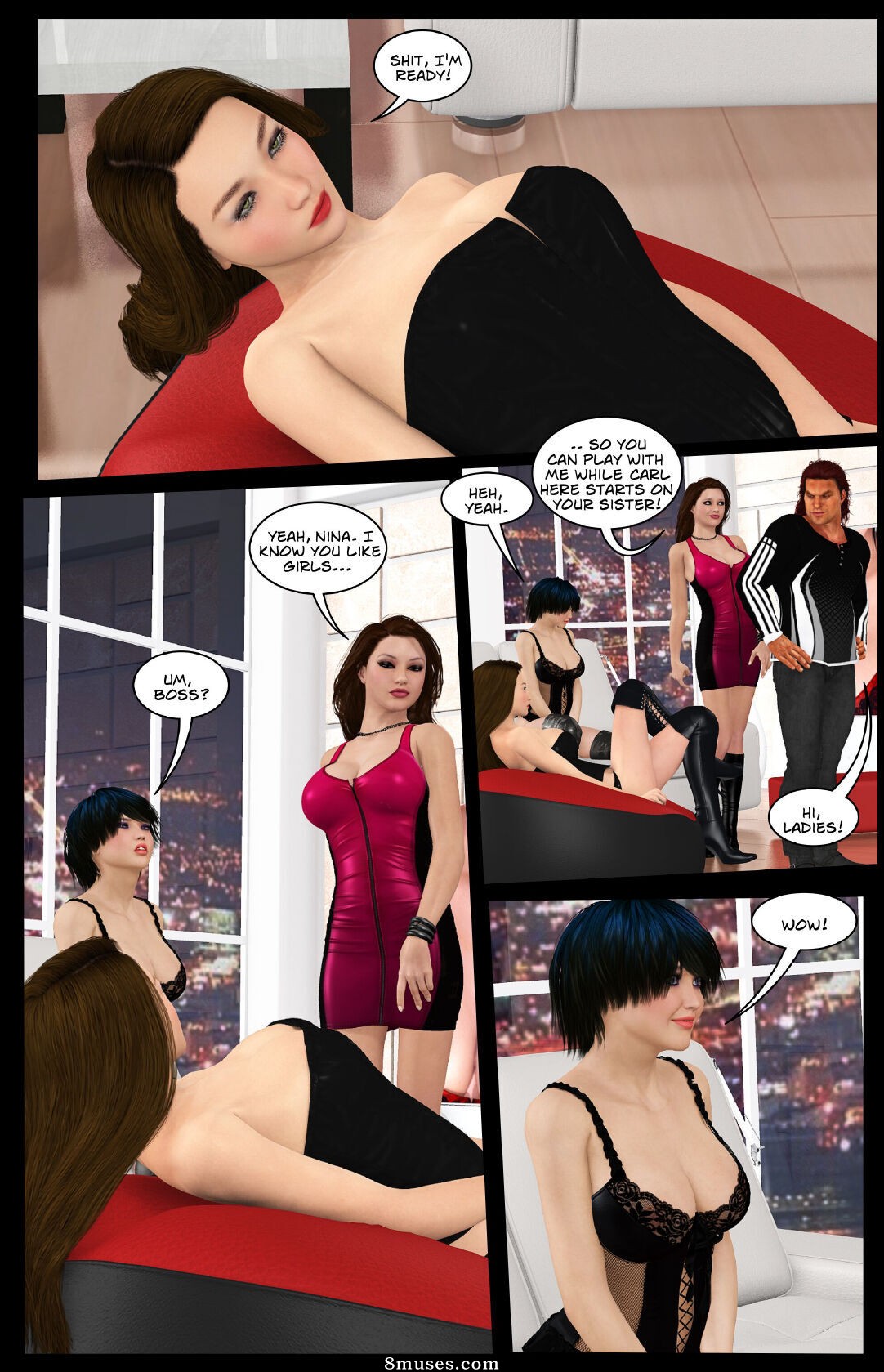 Perilcomics - Foursome Choke - Page 1