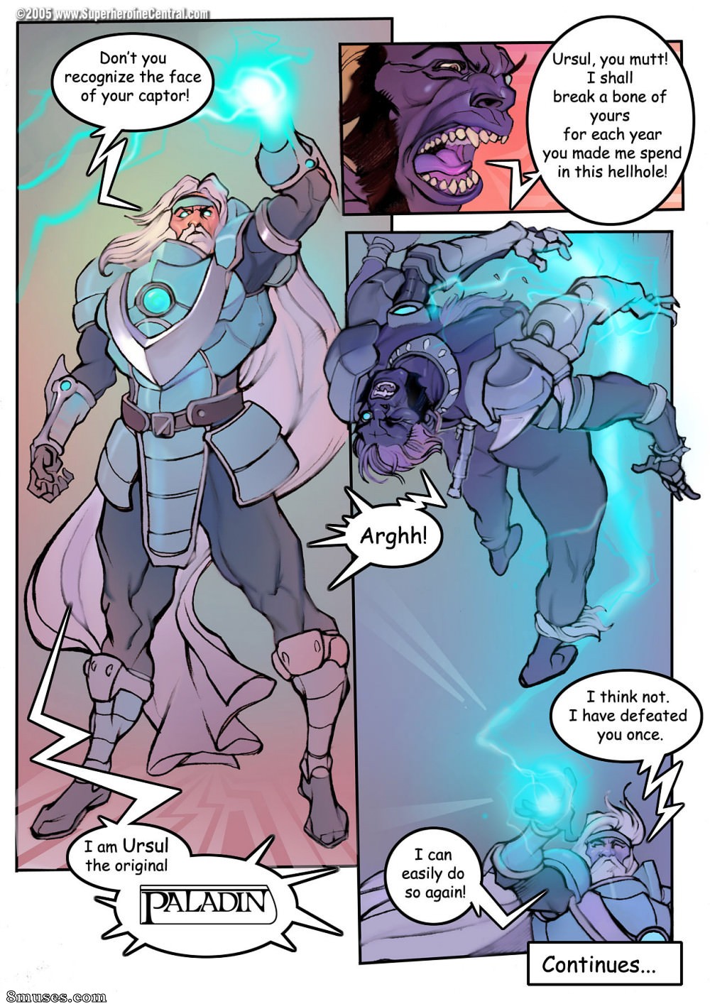 Superheroine Central Comics - Paladin dans court-circuit - Page 35