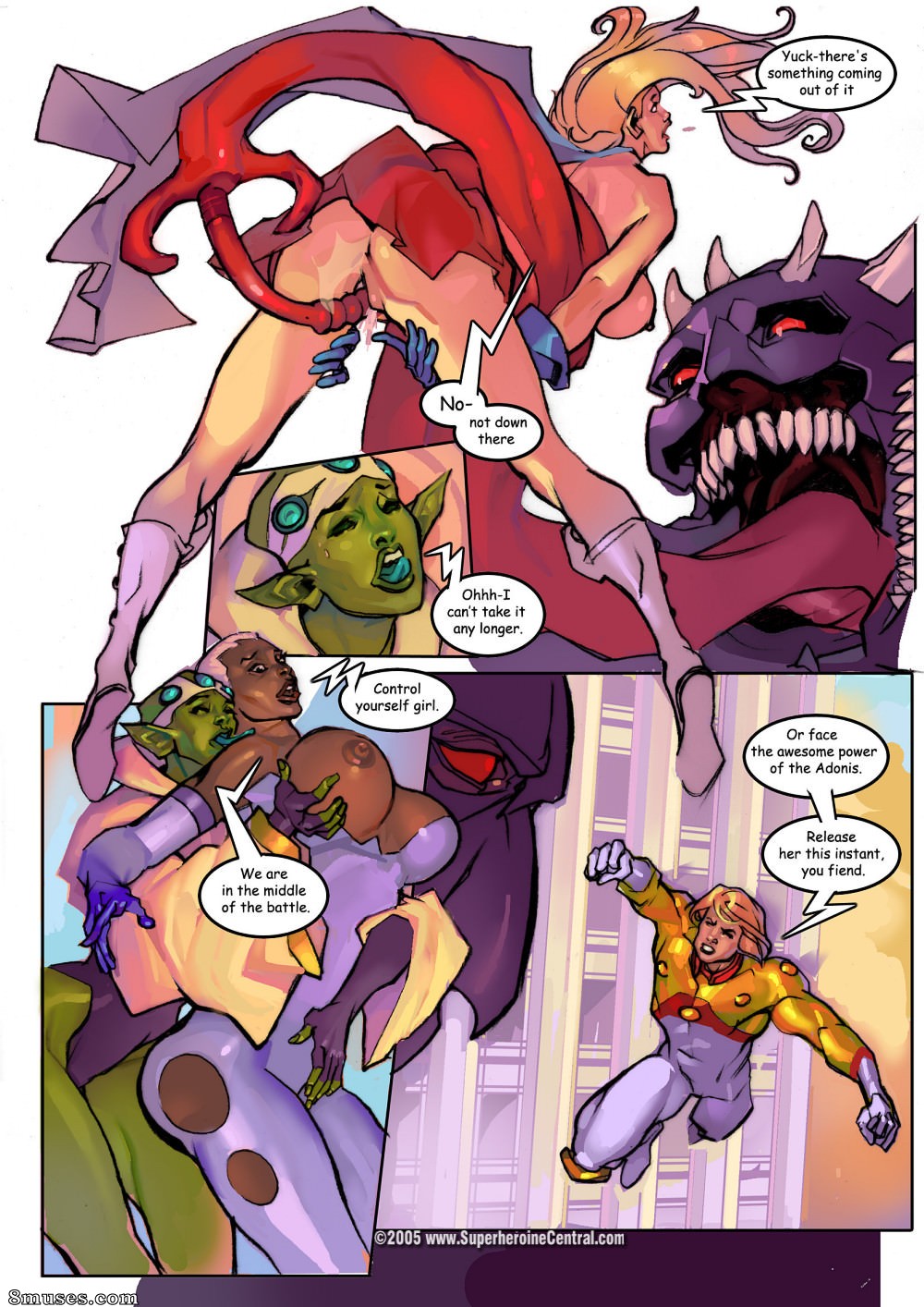 Superheroine Central Comics - Paladin in short Circuit - Page 52