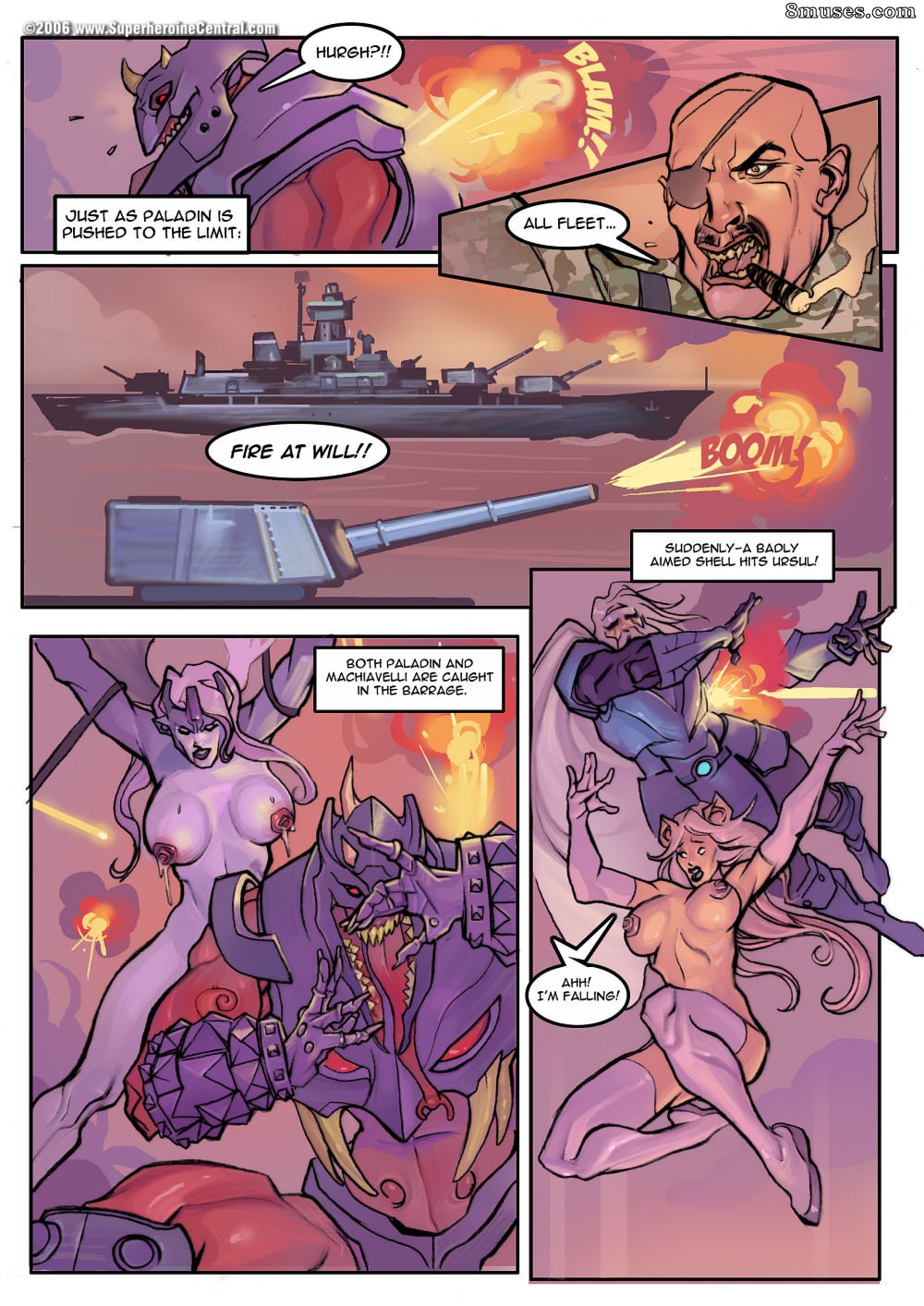 Superheroine Central Comics - Paladin in short Circuit - Page 62