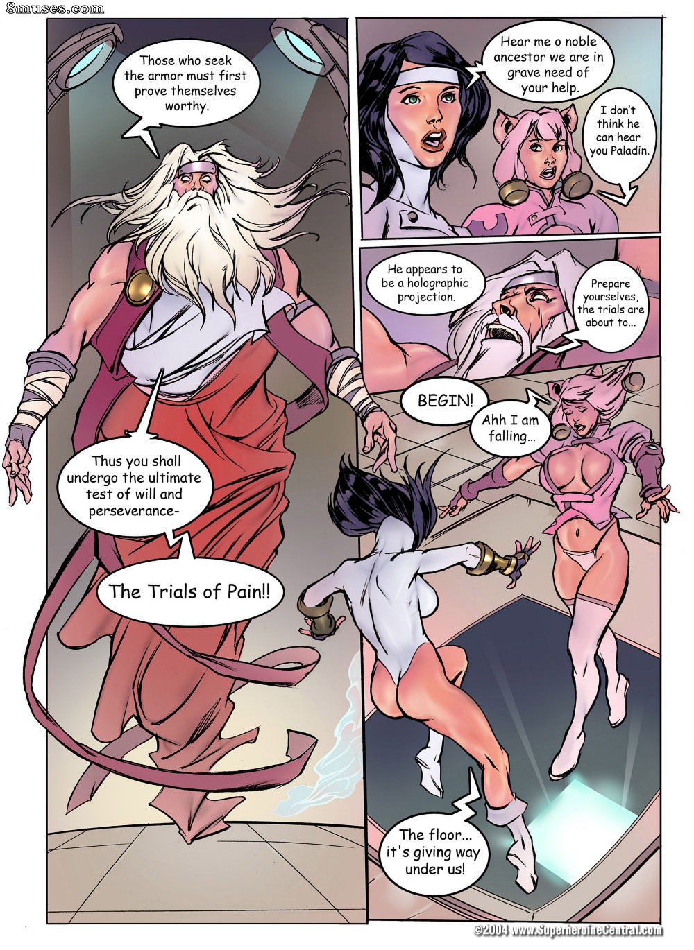Superheroine Central Comics - Paladin in short Circuit - Page 17