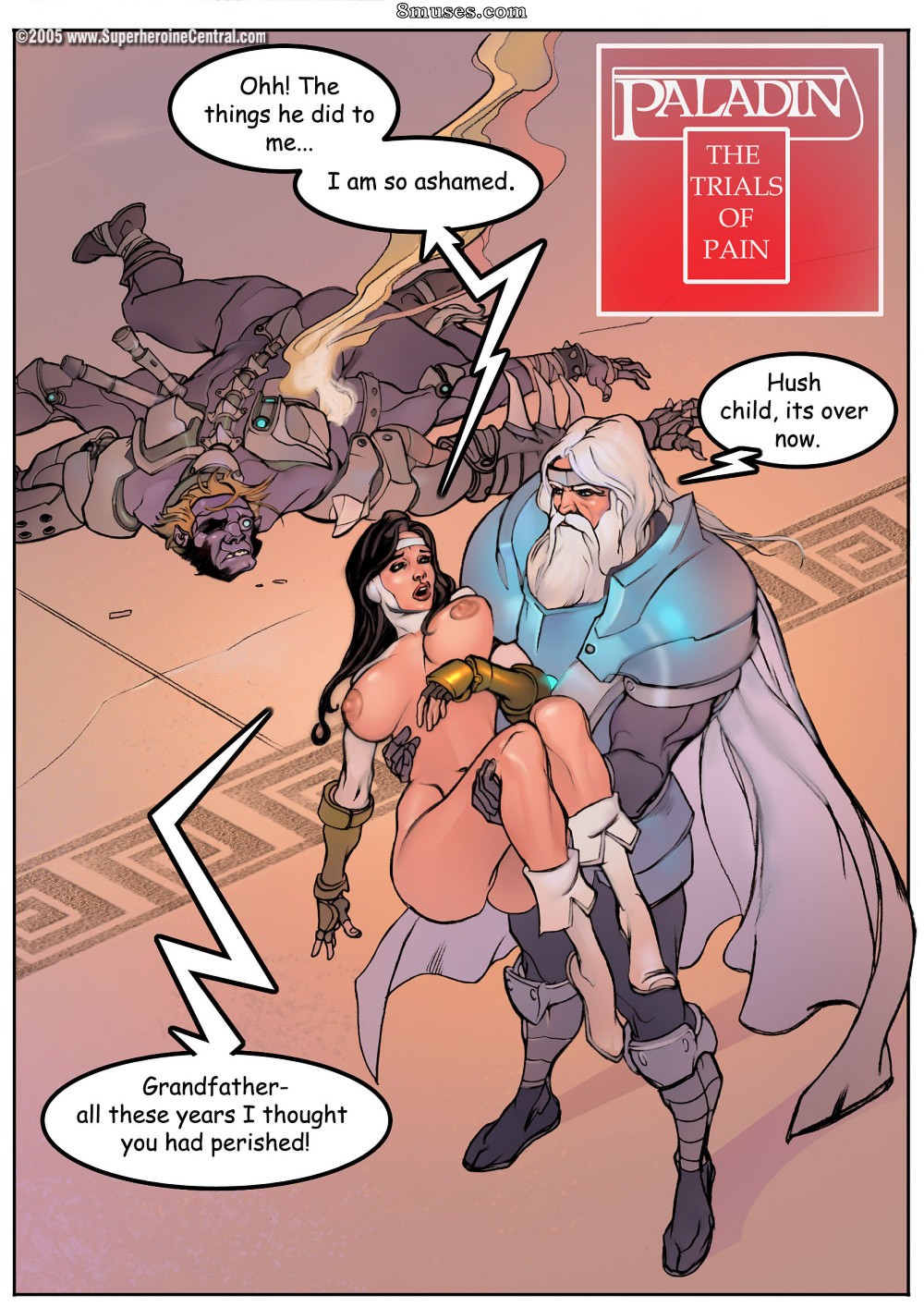 Superheroine Central Comics - Paladin dans court-circuit - Page 36