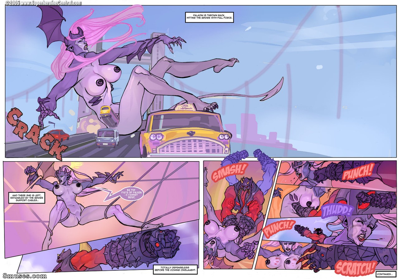 Superheroine Central Comics - Paladin in short Circuit - Page 58