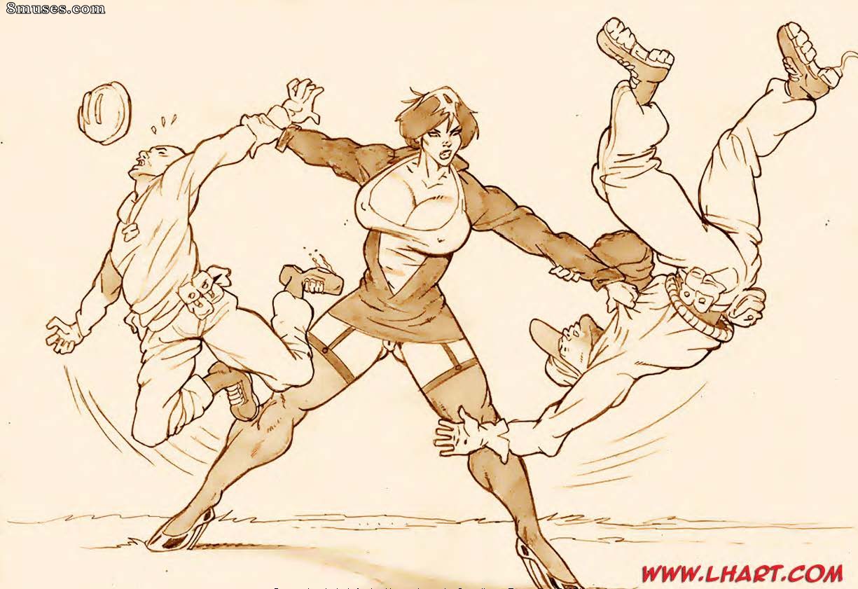 LH-Art Comics - Vadia do dojo madura - Página 13