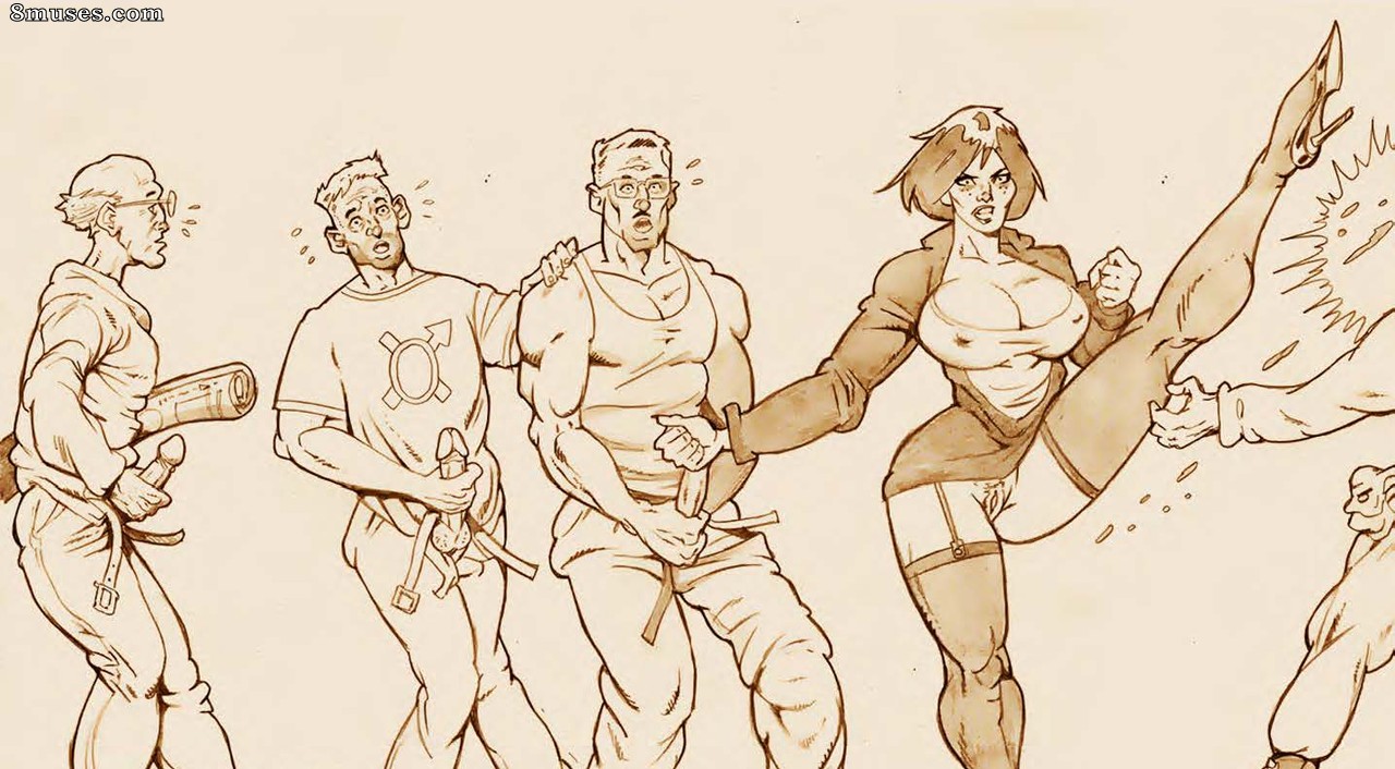 LH-Art Comics - Vadia do dojo madura - Página 15