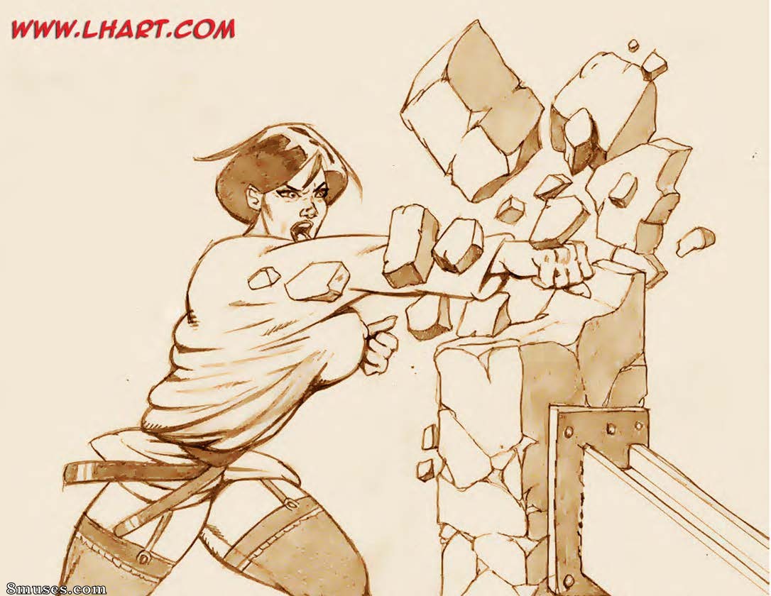 LH-Art Comics - Mature Dojo Bitch - Page 6
