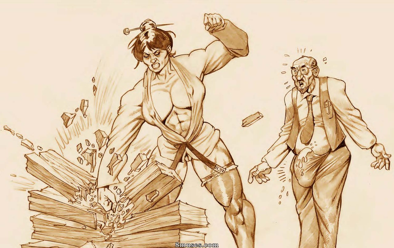 LH-Art Comics - Vadia do dojo madura - Página 47