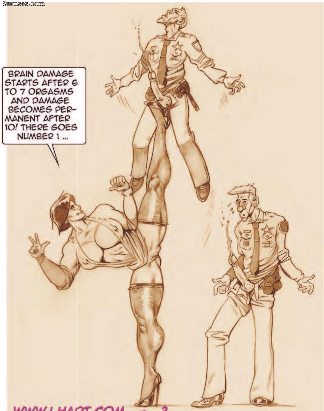 LH-Art Comics - Vadia do dojo madura - Página 34