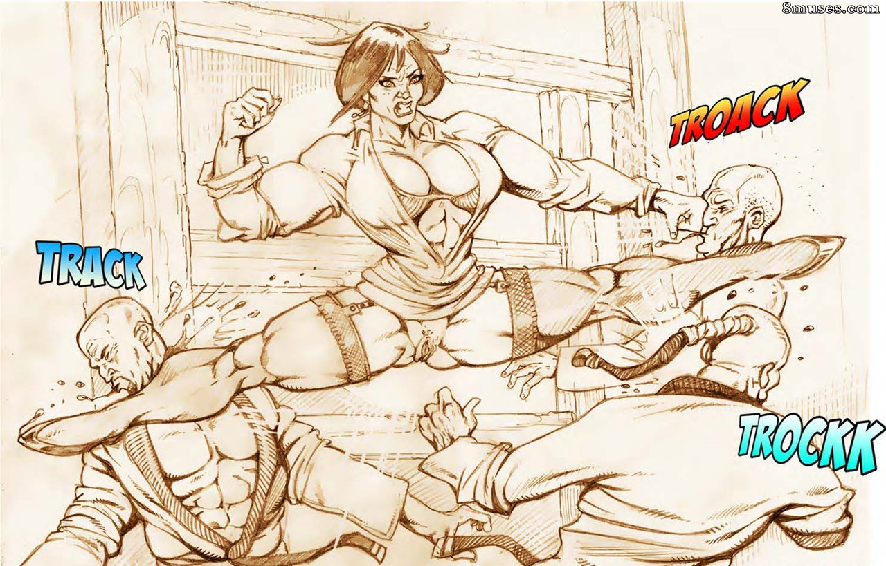 LH-Art Comics - Vadia do dojo madura - Página 1