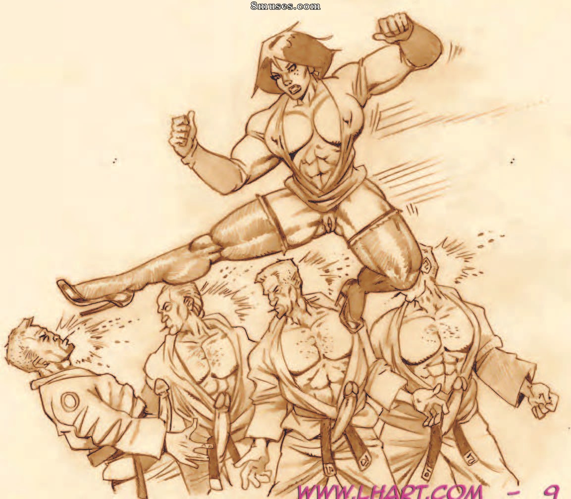 LH-Art Comics - Mature Dojo Bitch - Page 40