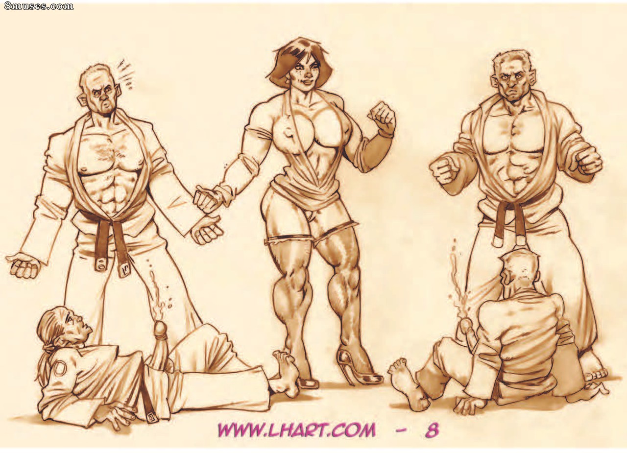 LH-Art Comics - Vadia do dojo madura - Página 39