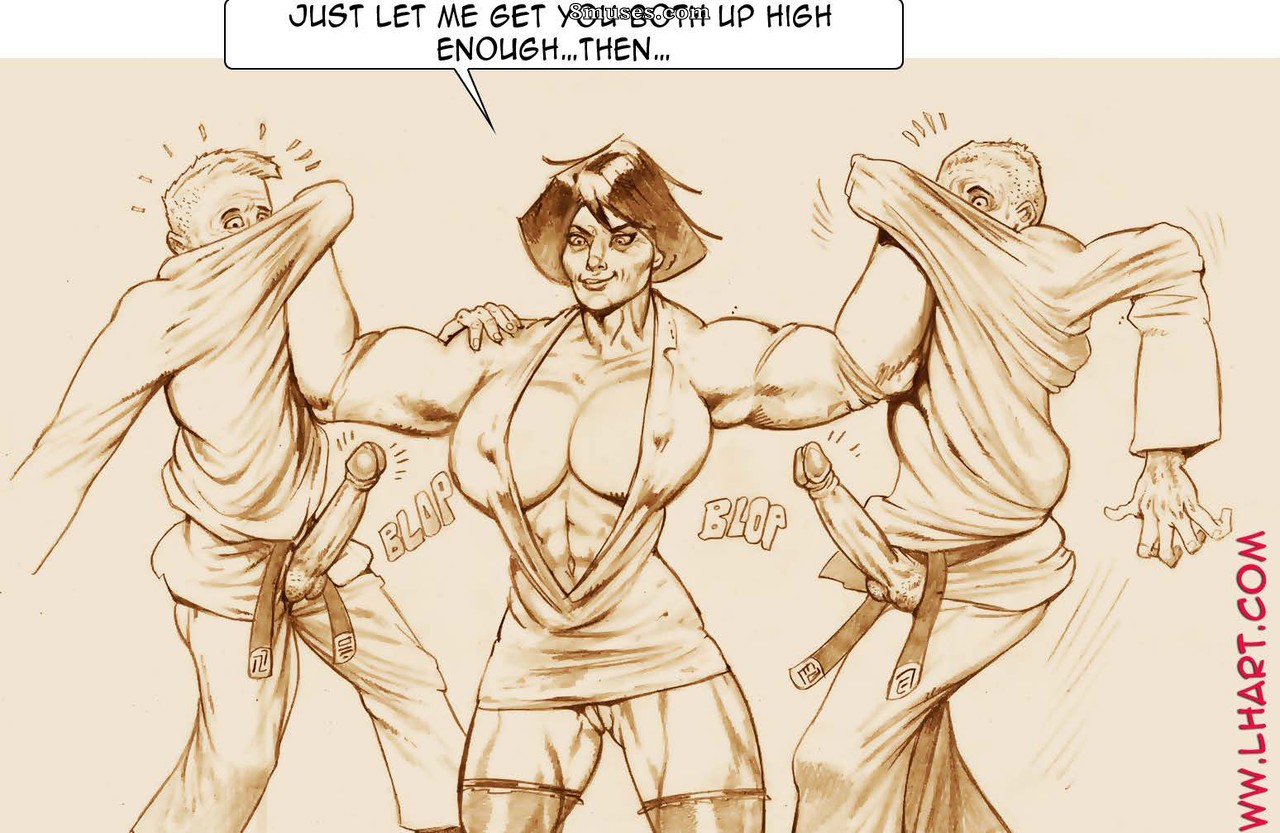 LH-Art Comics - Vadia do dojo madura - Página 44