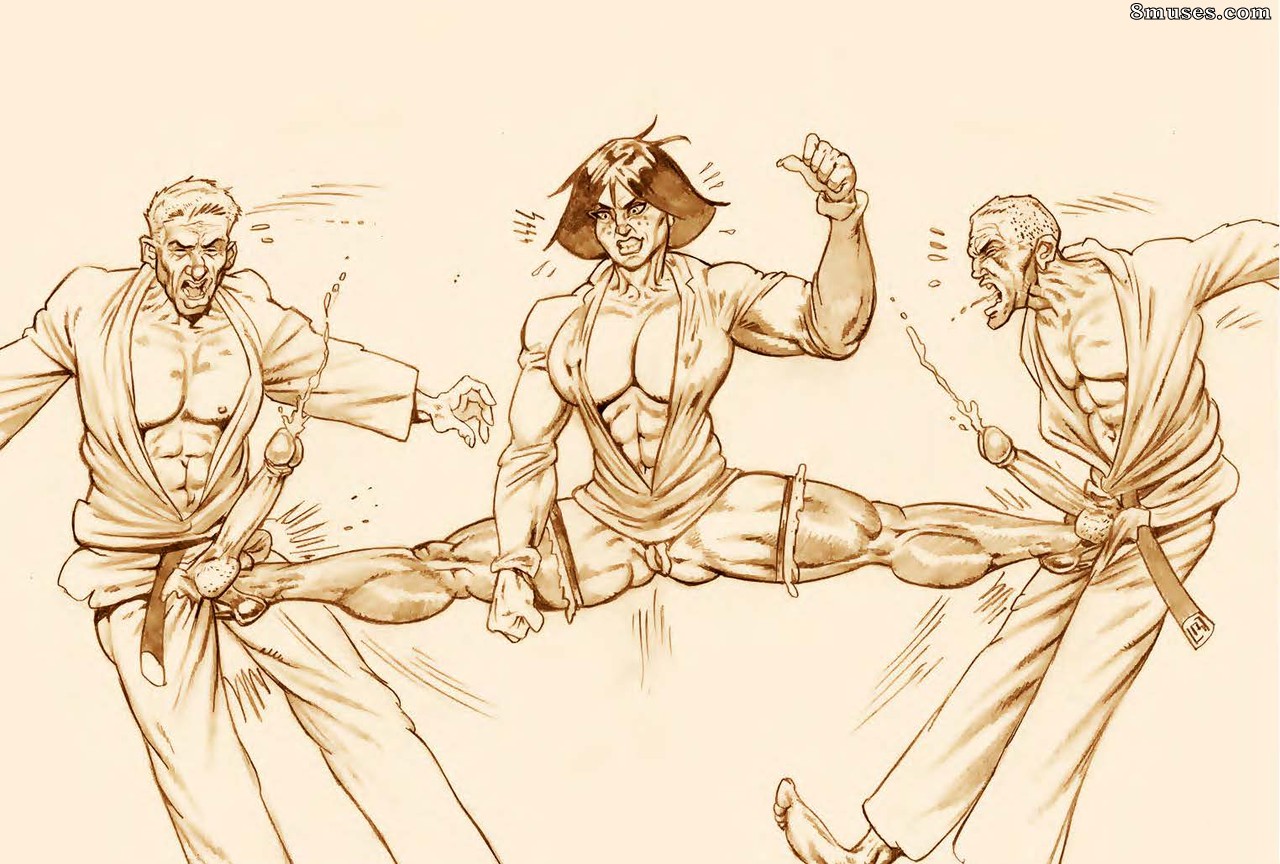 LH-Art Comics - Perra de dojo madura - Página 45