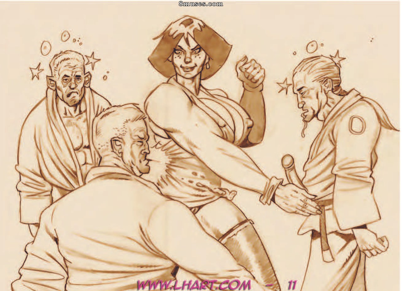 LH-Art Comics - Vadia do dojo madura - Página 42