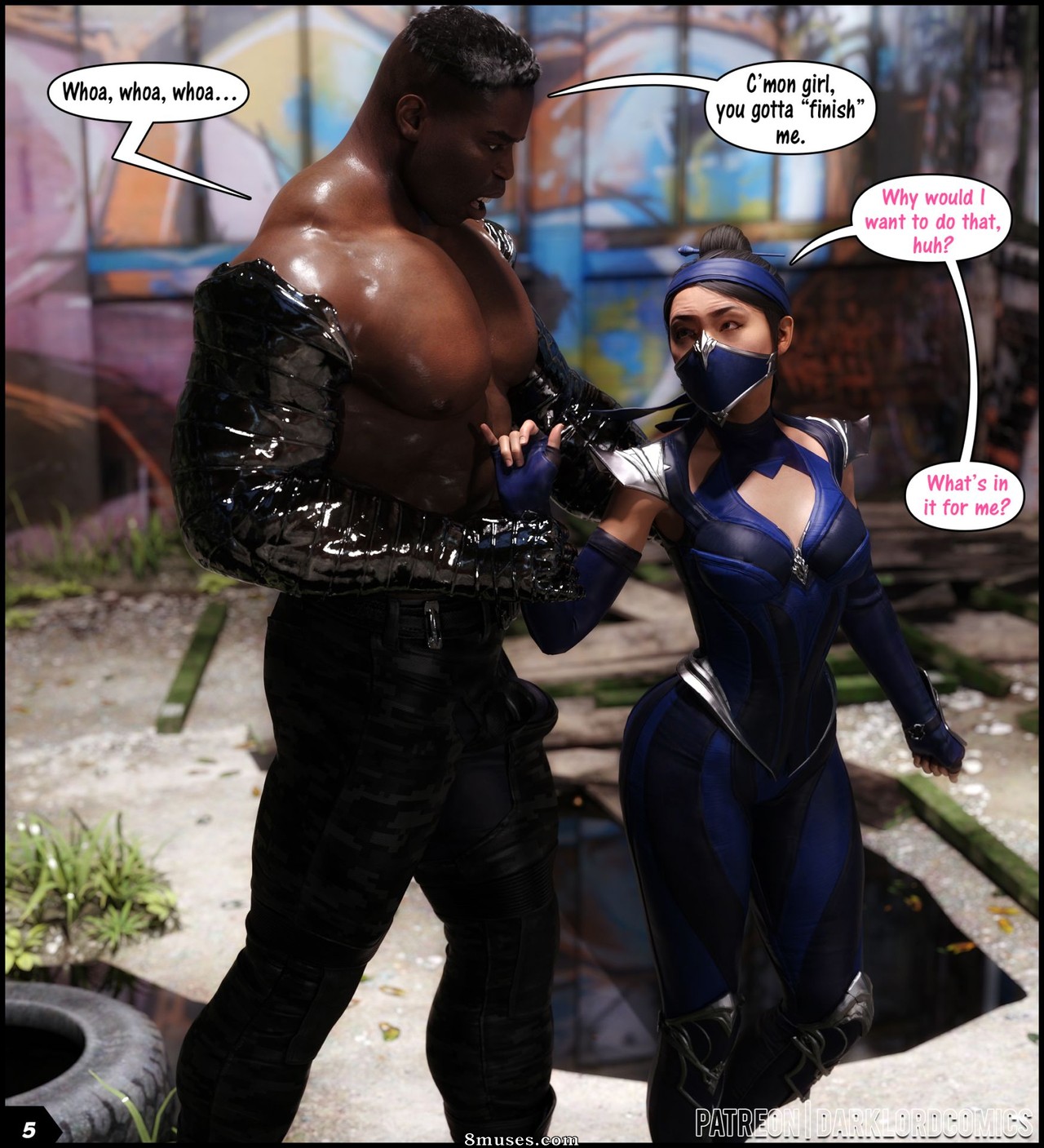 Darklord - Kitana vs Jax - Page 5
