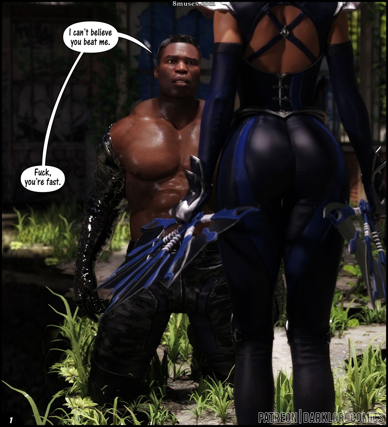 Darklord - Kitana vs Jax - Page 1
