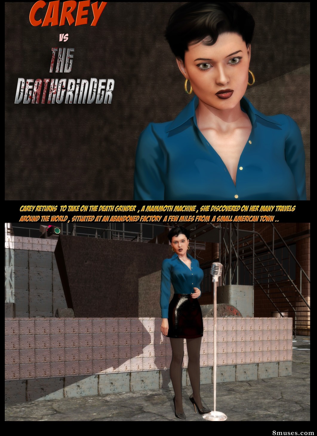 Carey the Queen of Escapology - Carey - 08 - Page 1