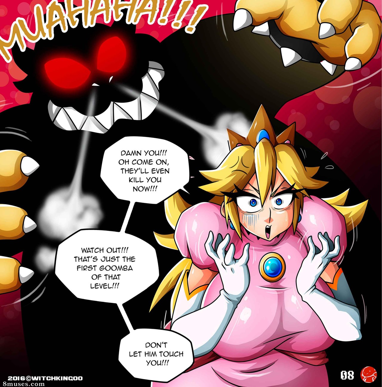 Witchking00 Comics - Princess Peach - Help Me Mario - The Prequel - Page 9