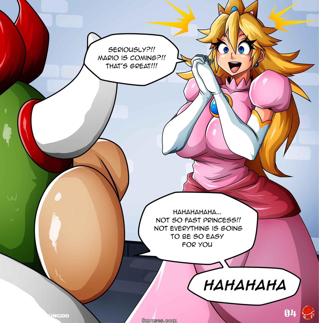Witchking00 Comics - Princess Peach - Help Me Mario - The Prequel - Page 5