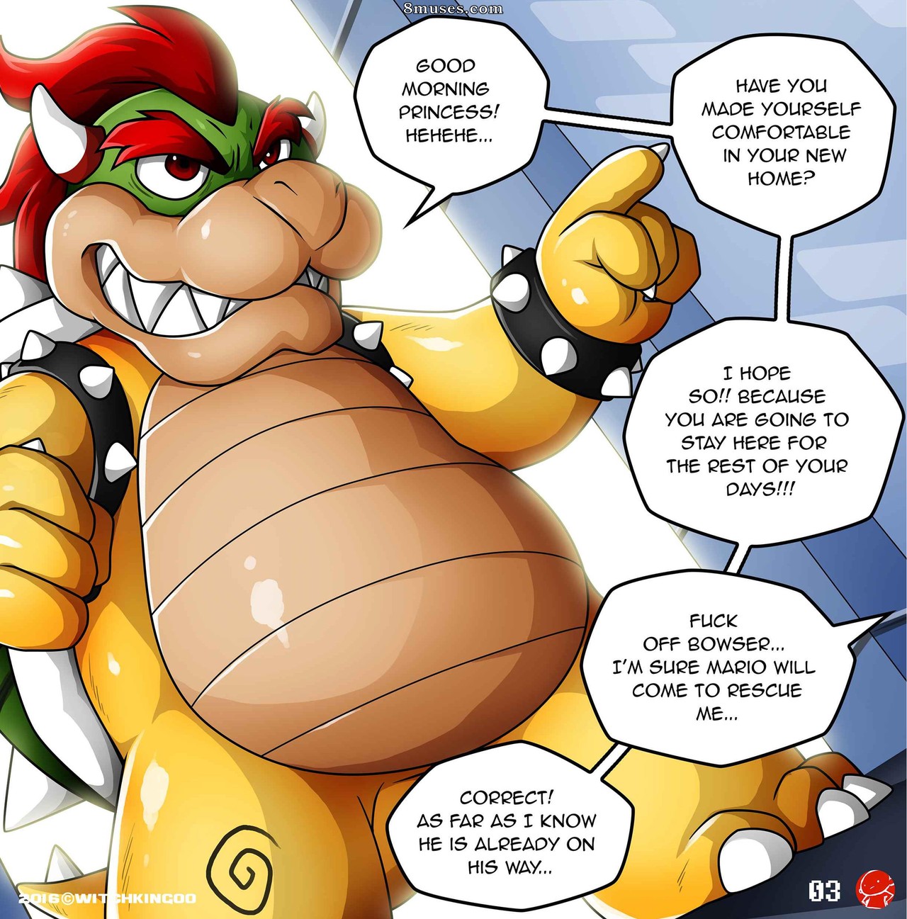 Witchking00 Comics - Princess Peach - Help Me Mario - The Prequel - Page 4
