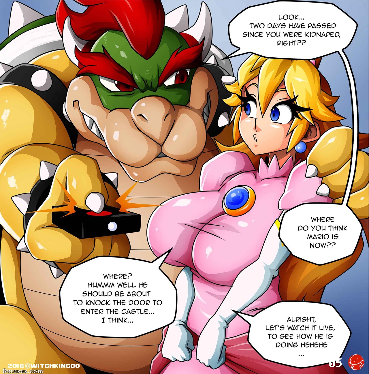 Witchking00 Comics - Princess Peach - Help Me Mario - The Prequel - Page 6