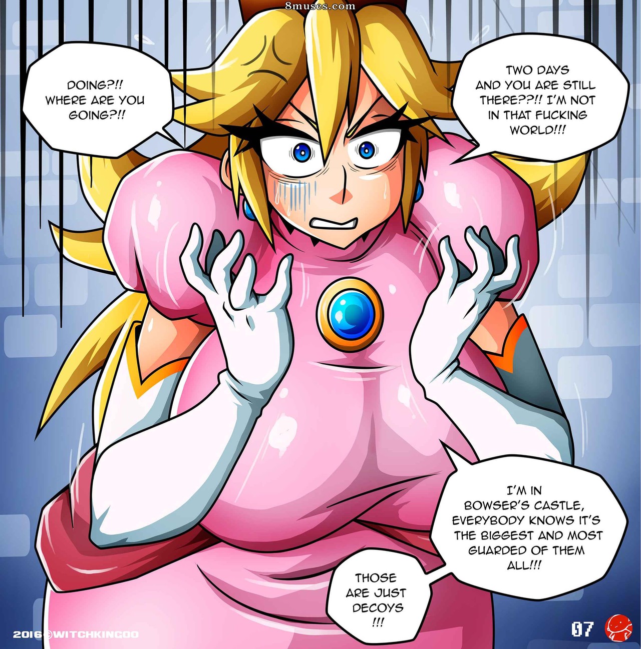 Witchking00 Comics - Princess Peach - Help Me Mario - The Prequel - Page 8